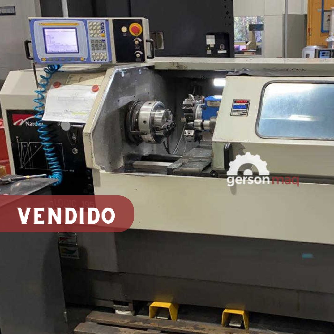 TORNO CNC NARDINI LOGIC 195 II ANO 2005